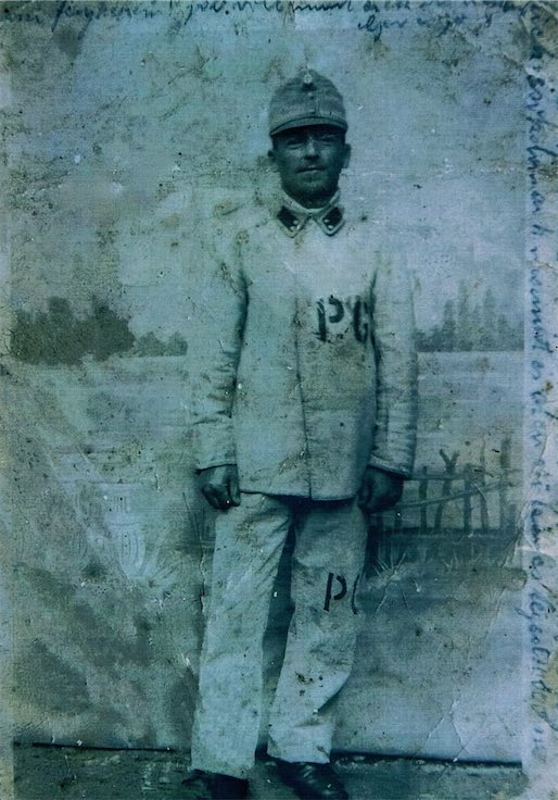 Grandpa Herskovits POW in France WWI