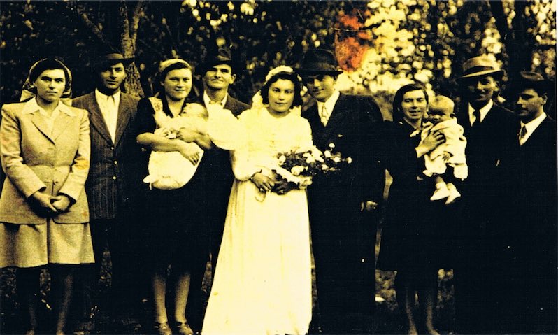 Aunt Joli's wedding 1947