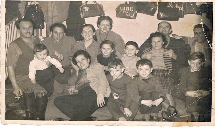 Refugees in Vienna January 1957