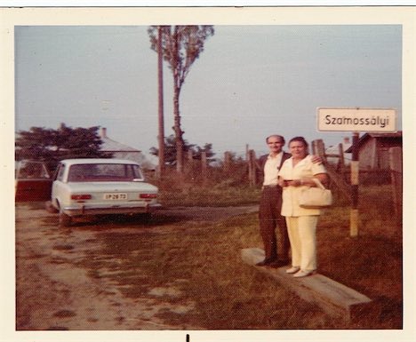 Parents first trip back to Hungary 1967